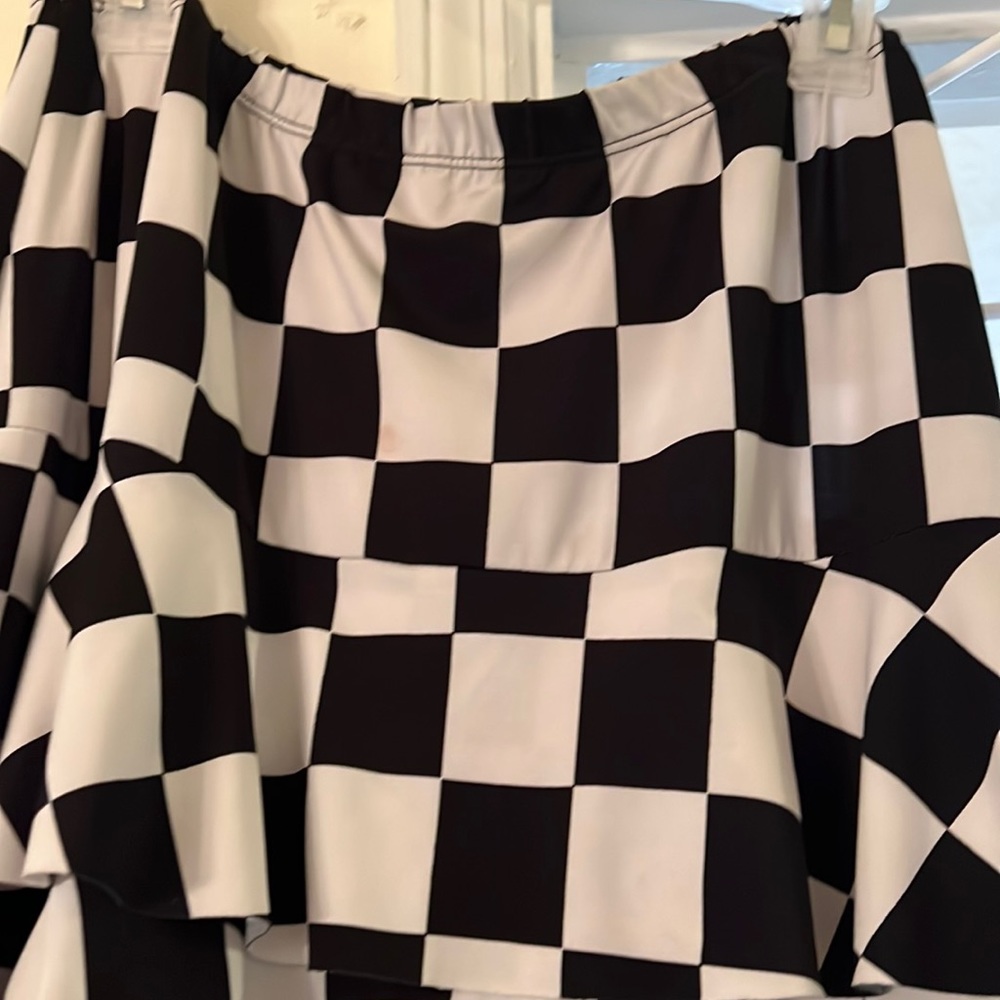 5 layer ruffle skirt